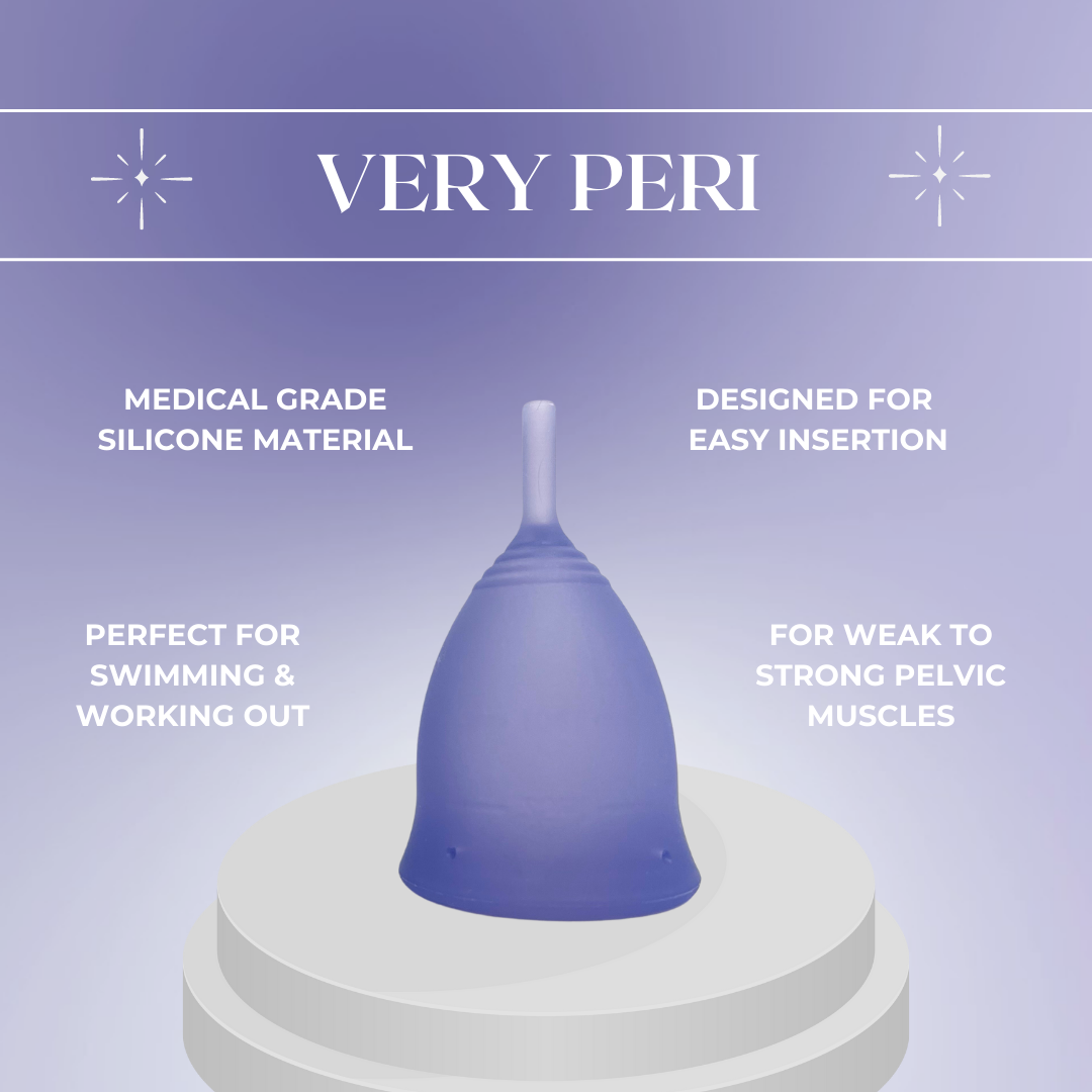 Aunt Flo Menstrual Cup Set (Very Peri)